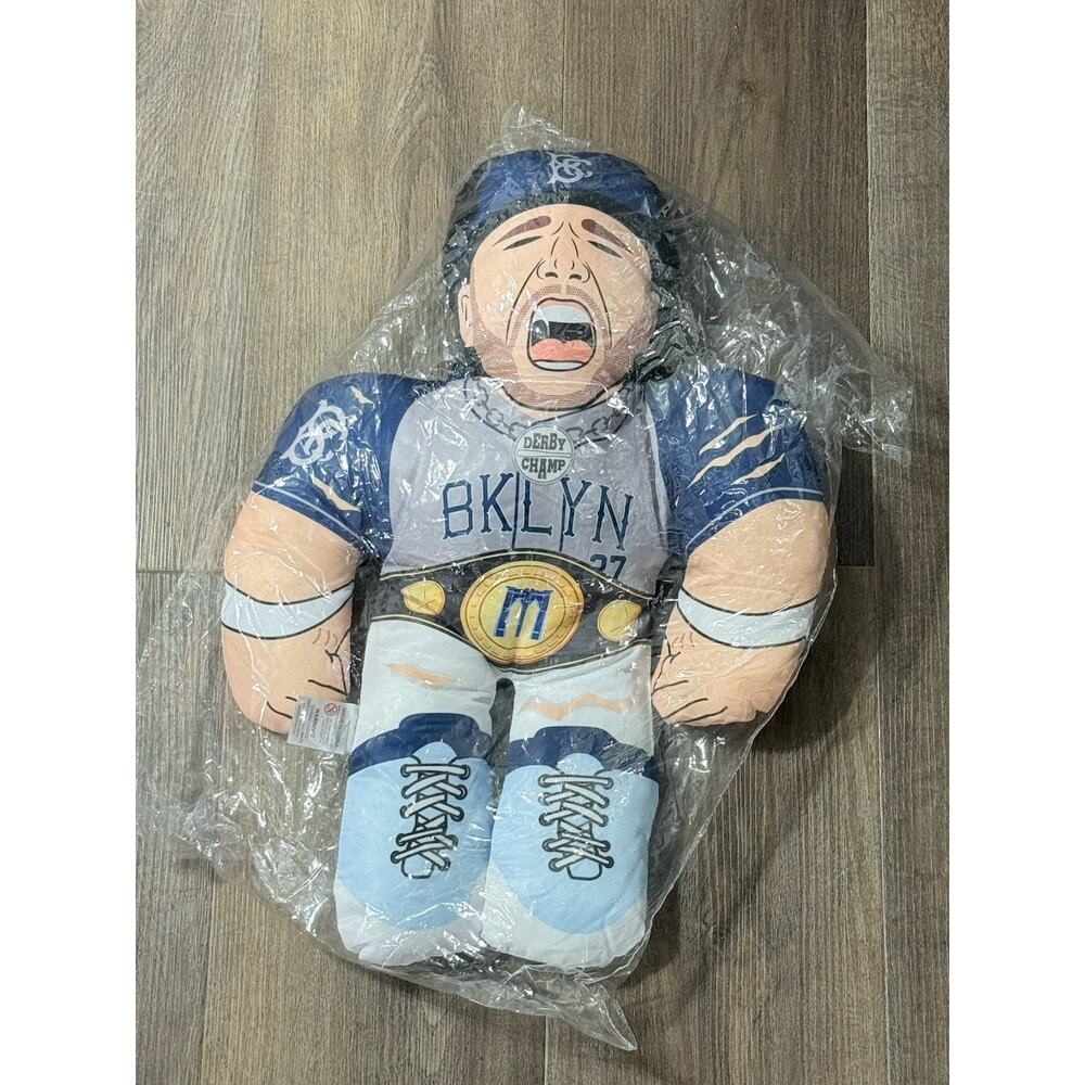 BROOKLYN CYCLONES SGA PETE ALONSO WRESTLING BUDDY PLUSH DOLL NEW YORK METS